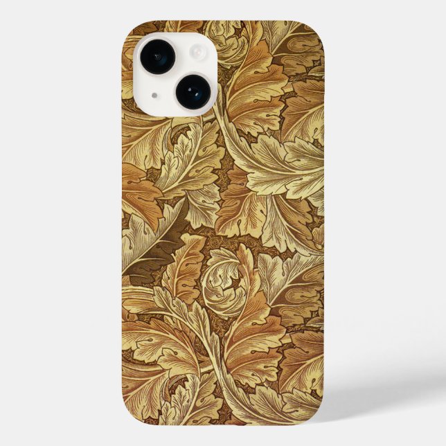 William Morris Acanthus Pattern Iphone Case (Back)