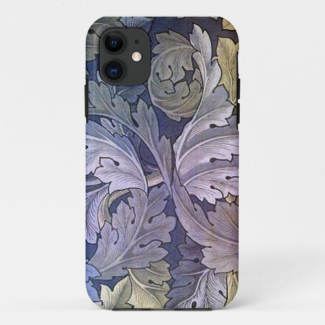 William Morris Acanthus Pattern Iphone Case (Back)