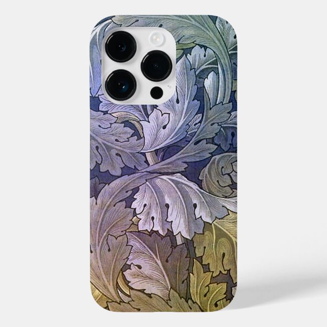 William Morris Acanthus Pattern Iphone Case (Back)