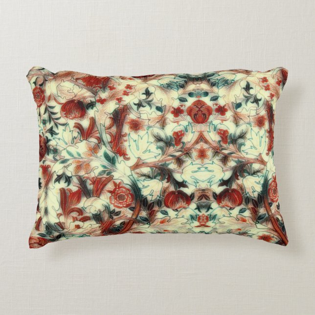 William Morris Acanthus Portiere Altered Art Decorative Cushion (Front)
