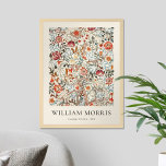 William Morris Acanthus Portiere Poster<br><div class="desc">William Morris Acanthus Portiere poster featuring vintage floral pattern textile design.</div>
