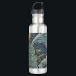 William Morris Acanthus Sage Flower Floral Botanic 710 Ml Water Bottle<br><div class="desc">This elegant old world rich flower art design is based on the William Morris Acanthus pattern,  a classic blue green wallpaper design from 1875 created by William Morris for his line of English flower wallpaper.</div>