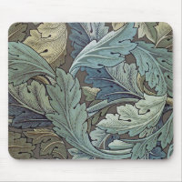 William Morris Acanthus Sage Flower Floral Botanic