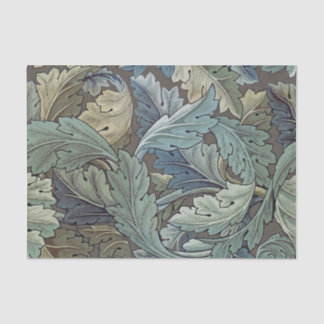 William Morris Acanthus Sage Flower Floral Botanic Tissue Paper
