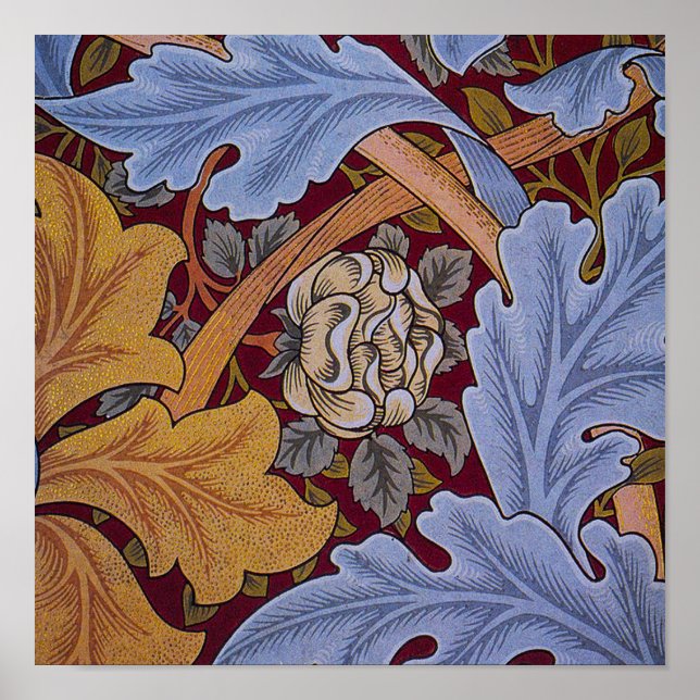 William Morris Acanthus St James Wallpaper Poster (Front)