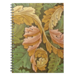 William Morris Acanthus Vintage Floral Notebook