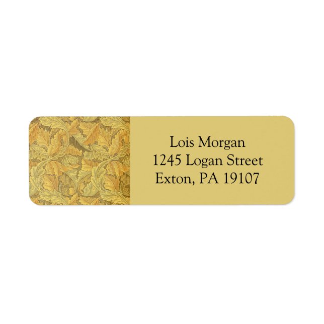 William Morris Acanthus Wallpaper (Front)