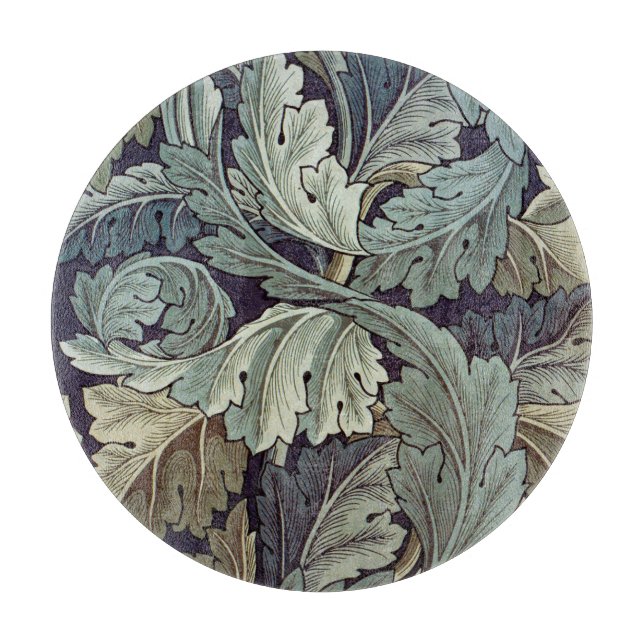 William Morris Acanthus Wallpaper Leaves Cutting Board (Front)