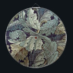 William Morris Acanthus Wallpaper Leaves Dartboard<br><div class="desc">William Morris Acanthus Antique wallpaper leaves - Acanthus Leaves by wallpaper designer William Morris is an antique wallpaper pattern from 1875. Morris wallpapers all have an elaborate and intricate design, and Acanthus is one of the favourite patterns of all time. William Morris wallpapers adorned many a wealthy Victorian home in...</div>