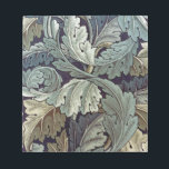 William Morris Acanthus Wallpaper Leaves Notepad<br><div class="desc">William Morris Acanthus Antique wallpaper leaves - Acanthus Leaves by wallpaper designer William Morris is an antique wallpaper pattern from 1875. Morris wallpapers all have an elaborate and intricate design, and Acanthus is one of the favourite patterns of all time. William Morris wallpapers adorned many a wealthy Victorian home in...</div>