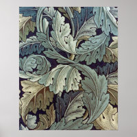 William Morris Acanthus Wallpaper Leaves