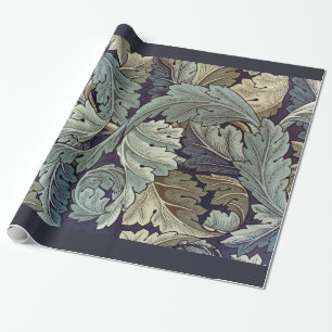 William Morris Acanthus Wallpaper Leaves Wrapping Paper