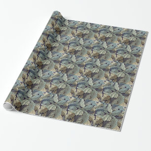 William Morris Acanthus Wallpaper Leaves Wrapping Paper