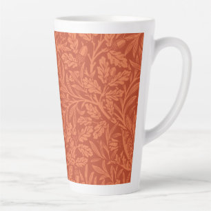 William Morris Acorn Wallpaper Nature Design Latte Mug
