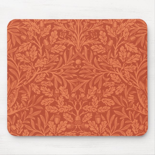 William Morris Acorn Wallpaper Nature Design Mouse Mat (Front)