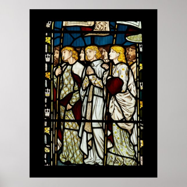 William Morris, All Saints Poster (Front)