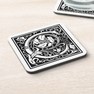 William Morris Alphabet “C” Coaster