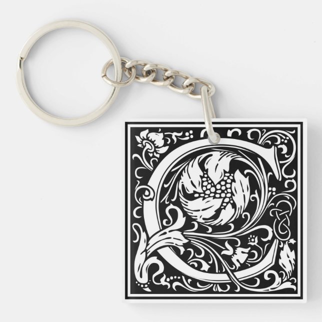 William Morris Alphabet “C” Key Ring (Front)