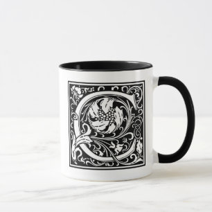 William Morris Alphabet “C” Mug