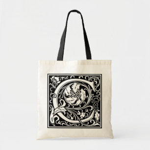 William Morris Alphabet “C” Tote Bag