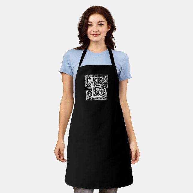 William Morris Alphabet “E” Apron (Worn)