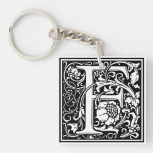 William Morris Alphabet “F” Key Ring
