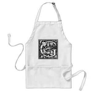 William Morris Alphabet “G” Standard Apron