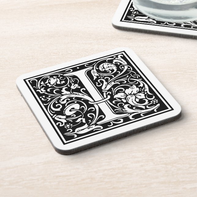 William Morris Alphabet “I” Coaster (Left Side)