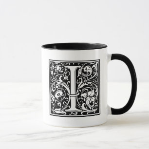 William Morris Alphabet “I” Mug