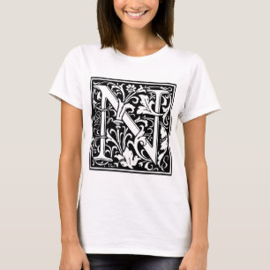 William Morris Alphabet “N” T-Shirt
