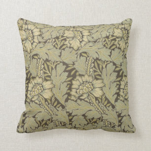 William Morris Anemone Pattern Cushion