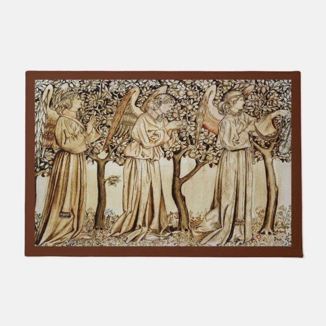 William Morris Angels Doormat (Front)
