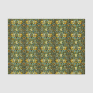 William Morris Antique Honeysuckle Floral Pattern Tissue Paper