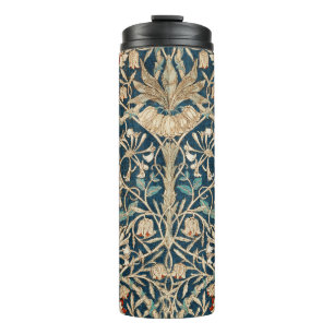 William Morris Antique Honeysuckle Floral Thermal Tumbler