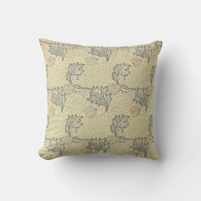William Morris Apple Design Cushion (Front)