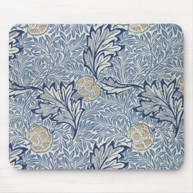 William Morris Apple Flower Floral Design Mouse Mat (Front)