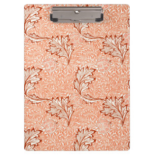 William Morris Apple Vintage Botanical Pattern Clipboard