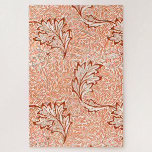 William Morris Apple Vintage Botanical Pattern Jigsaw Puzzle