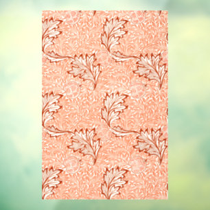 William Morris Apple Vintage Botanical Pattern Window Cling