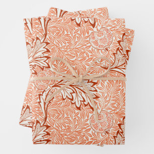 William Morris Apple Vintage Botanical Pattern Wrapping Paper Sheet