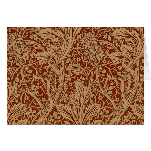 William Morris Arcadia Floral Garden Flower Classi (Front Horizontal)
