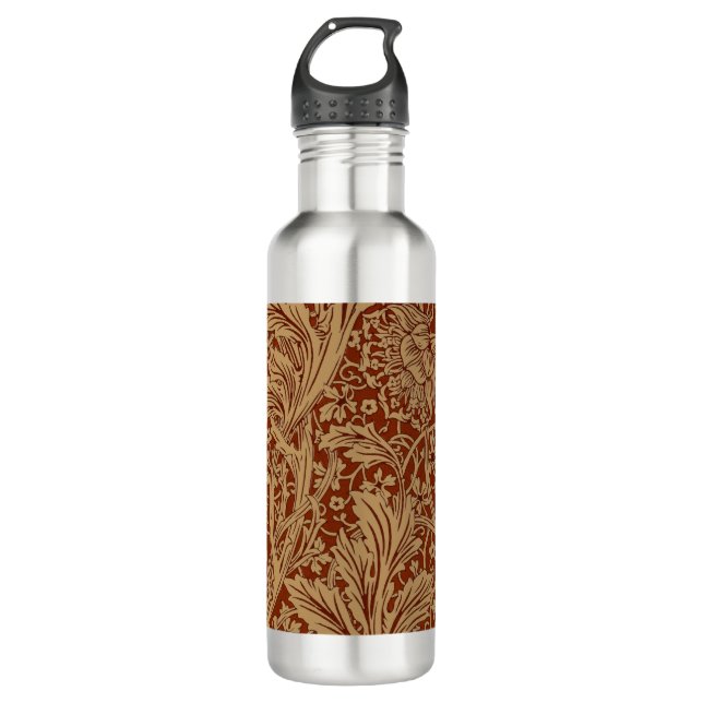 William Morris Arcadia Floral Garden Flower Classi 710 Ml Water Bottle (Front)