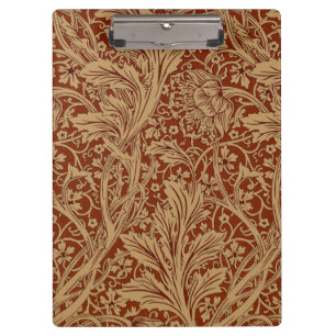 William Morris Arcadia Floral Garden Flower Classi Clipboard