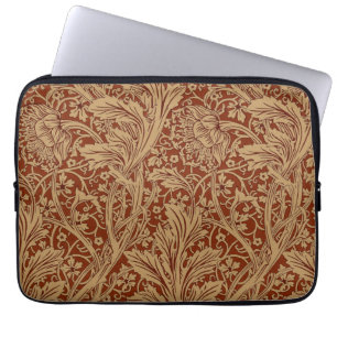 William Morris Arcadia Floral Garden Flower Classi Laptop Sleeve