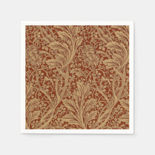 William Morris Arcadia Floral Garden Flower Classi Napkin