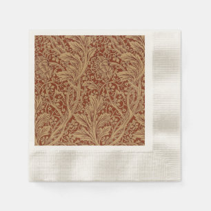 William Morris Arcadia Floral Garden Flower Classi Napkin