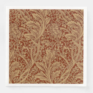 William Morris Arcadia Floral Garden Flower Classi Napkin