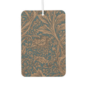 William Morris Arcadia Floral Pattern Classic Car Air Freshener