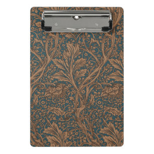 William Morris Arcadia Floral Pattern Classic Mini Clipboard