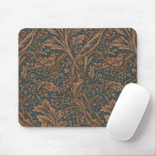 William Morris Arcadia Floral Pattern Classic Mouse Mat